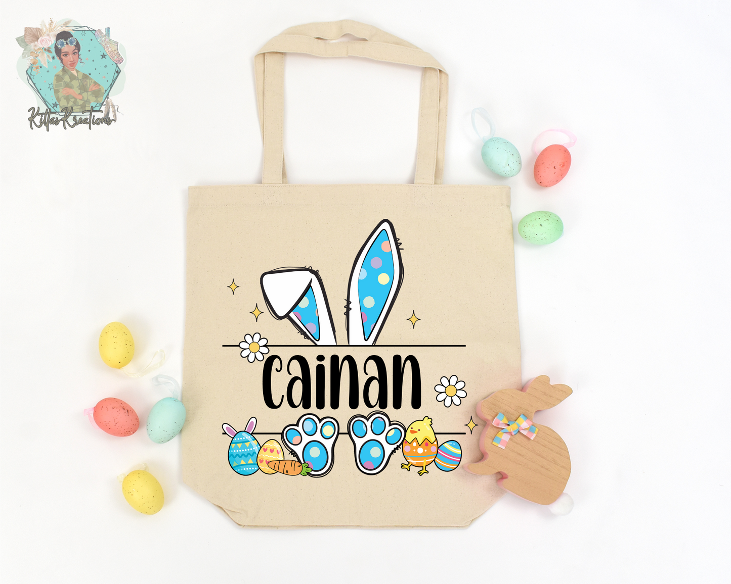 Boys Easter Tote